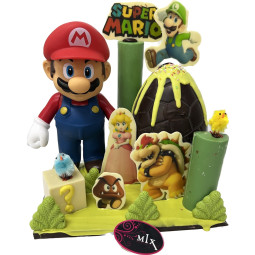 Este modelo incluye muñeco de Goma grande Mario B